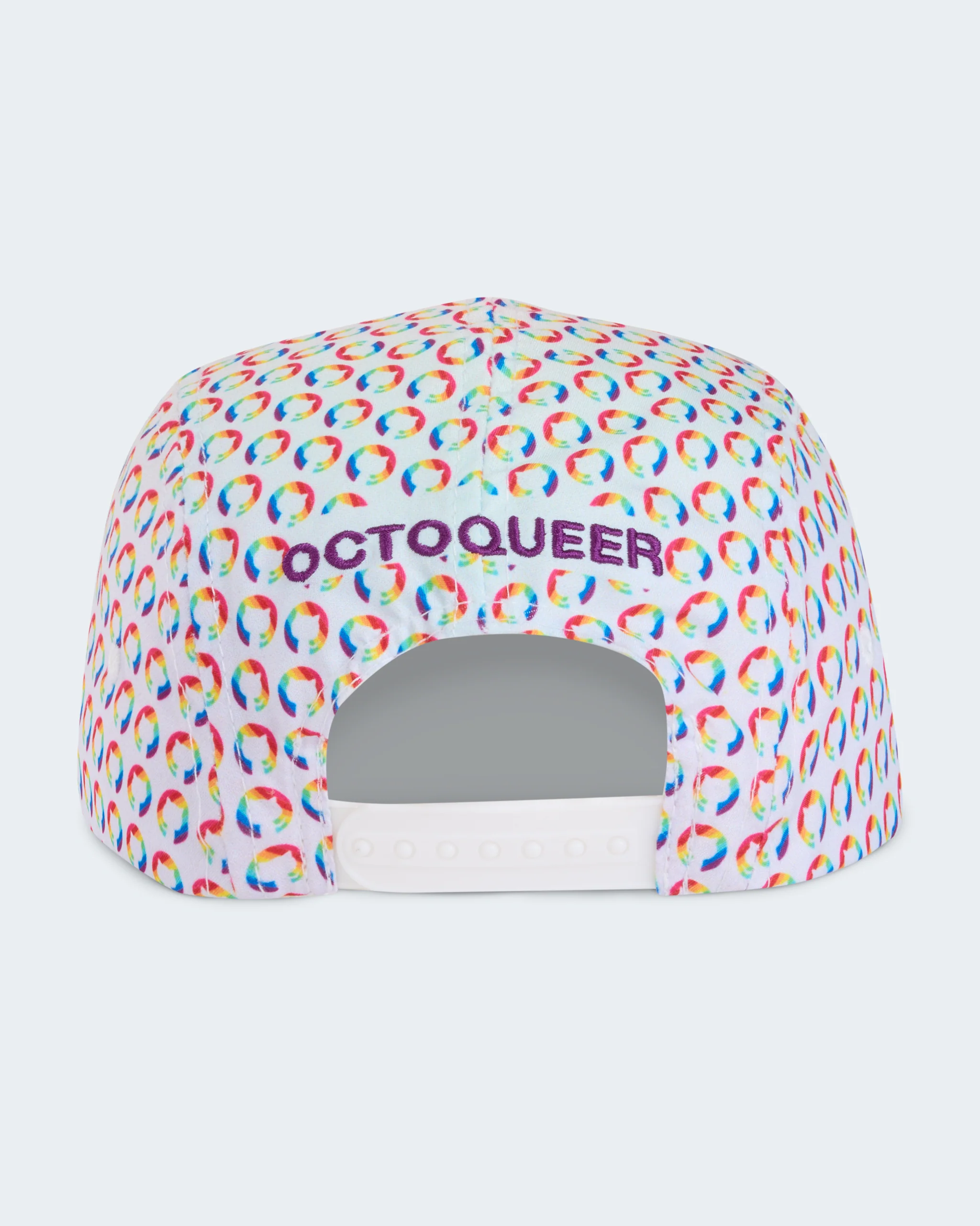 Pride Logo 5-Panel Hat - Image 3