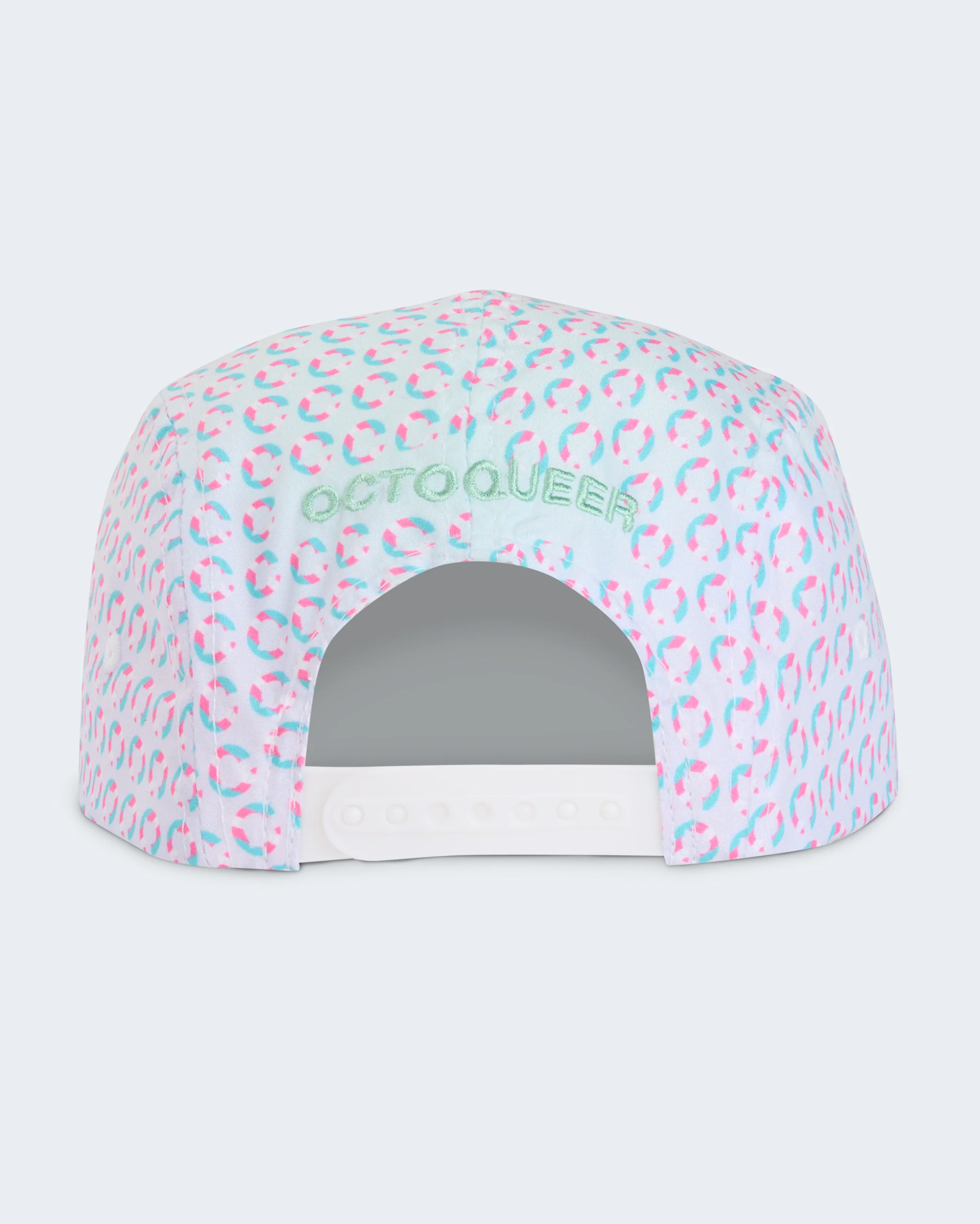 Trans Pride Logo 5-Panel Hat - Image 3